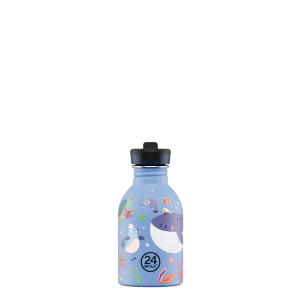 24 Bottles Urban Drikkedunk Børn 250 ml - Ocean Friends