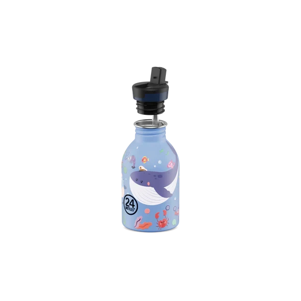24 Bottles Urban Drikkedunk Børn 250 ml - Ocean Friends