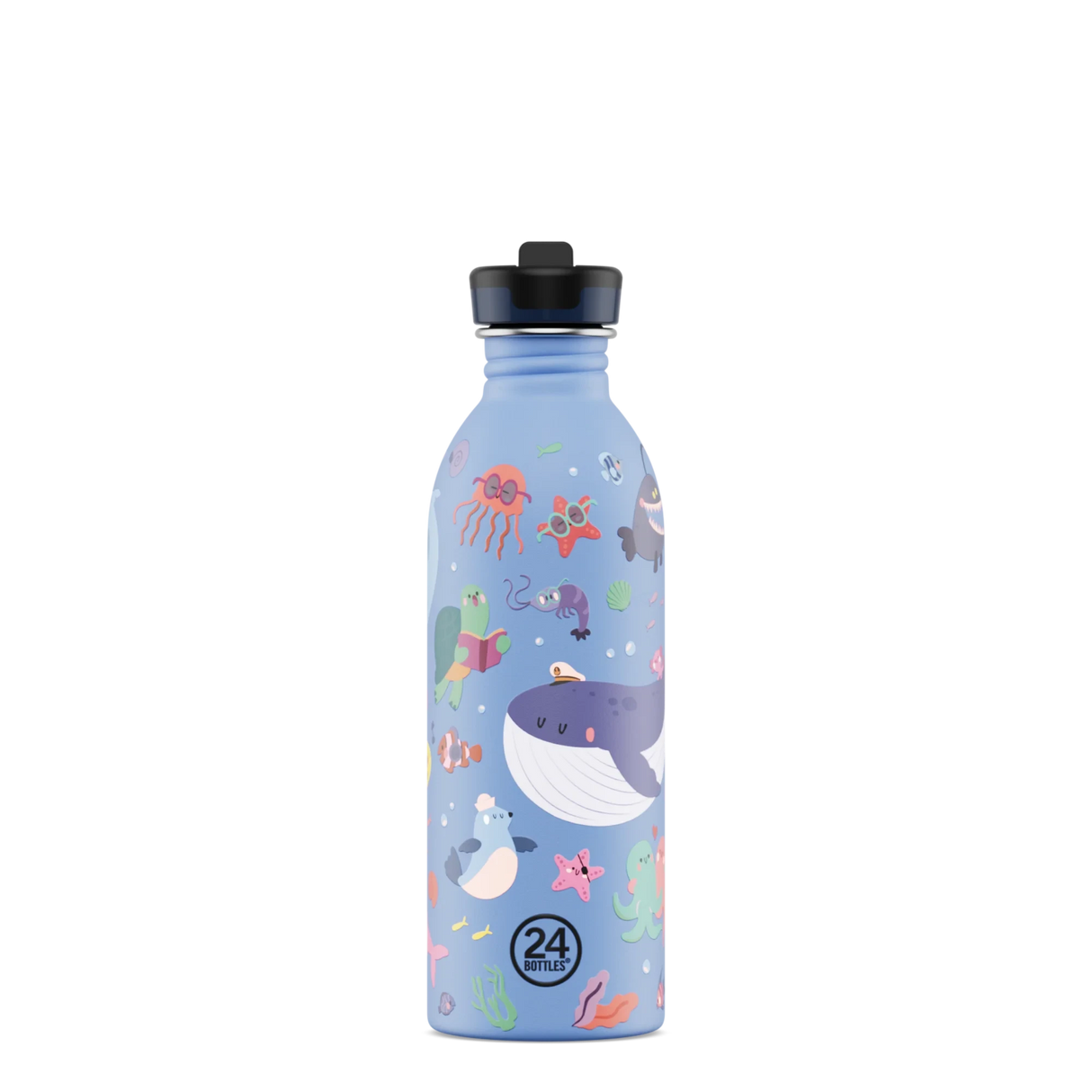 24 Bottles Urban Drikkedunk Børn 500 ml - Ocean Friends