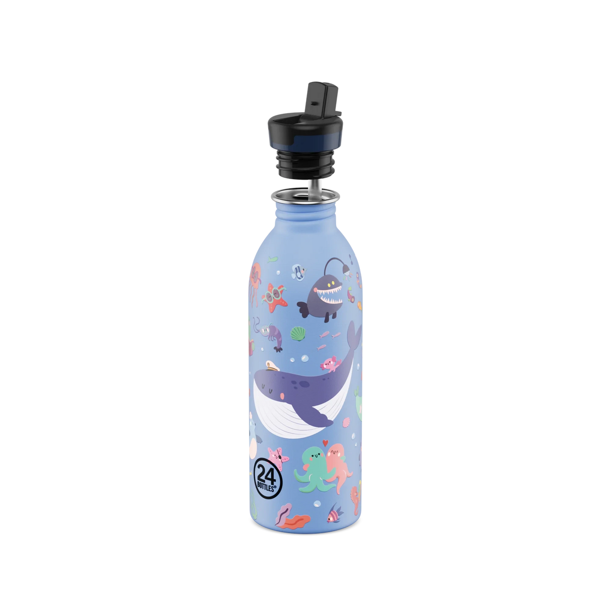 24 Bottles Urban Drikkedunk Børn 500 ml - Ocean Friends