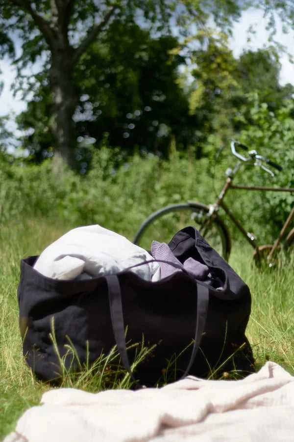 The Organic Company Stor Taske - Sort