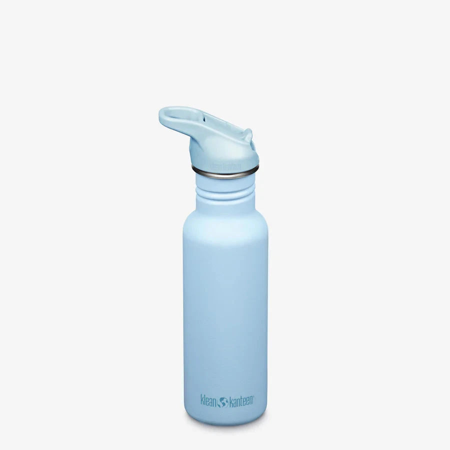 Klean Kanteen 532ml Classic Drikkedunk Sugerør - Clear Sky