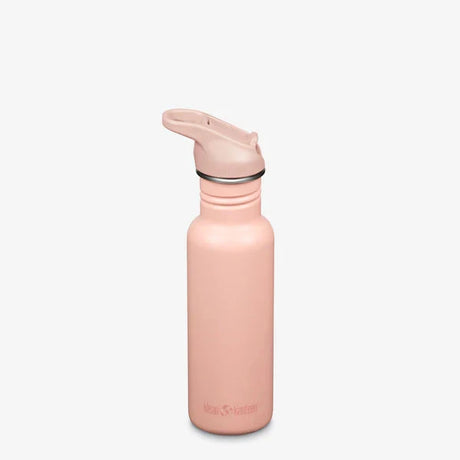 Klean Kanteen 532ml Classic Drikkedunk Sugerør - Peach Parfait