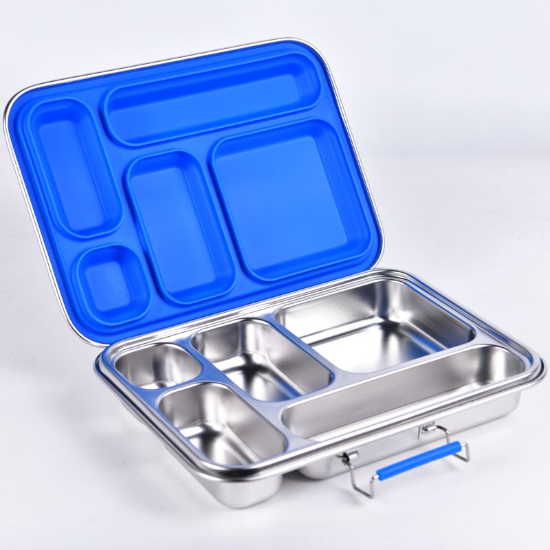 Suztain Madkasse 5 Rum - Blå