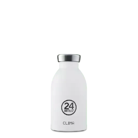 24 Bottles Clima Drikkedunk 330 ml - Ice White