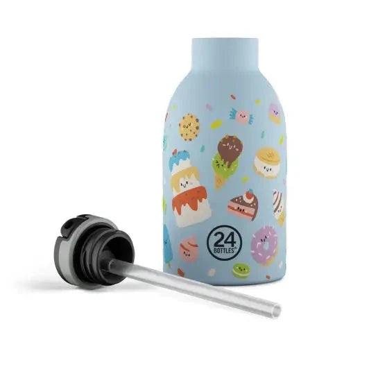 24 Bottles Clima Drikkedunk Sugerør Børn 330 ml - Sweet Friends