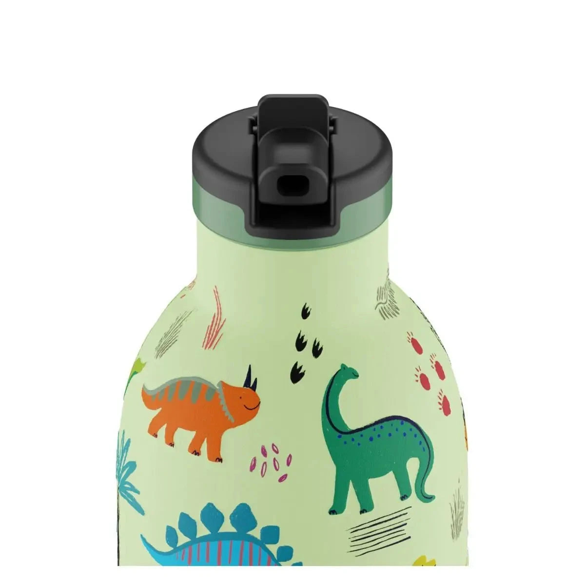 24 Bottles Clima Drikkedunk Sugerør Børn 330 ml - Jurassic Friends