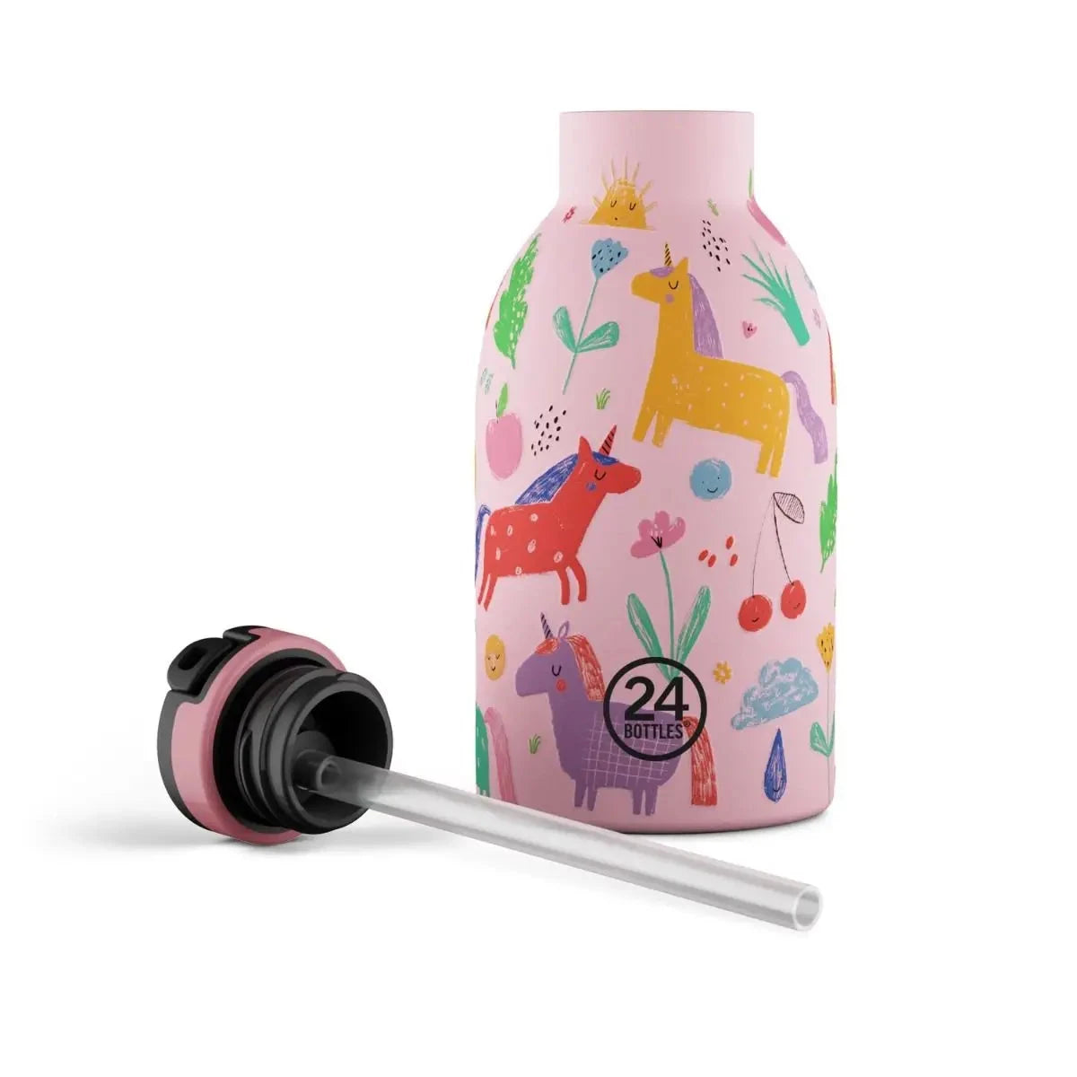 24 Bottles Clima Drikkedunk Sugerør Børn 330 ml - Magic Friends