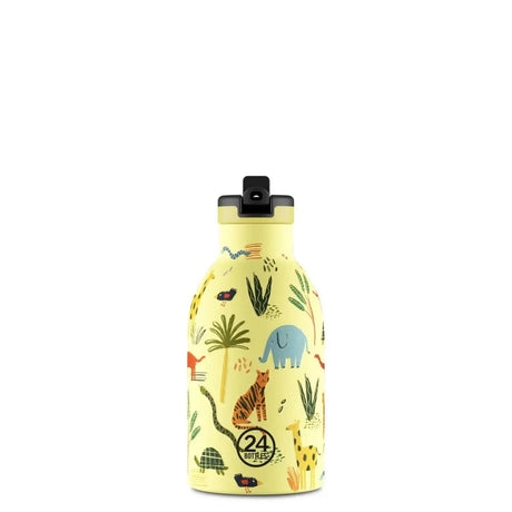 24 Bottles Clima Drikkedunk Sugerør Børn 330 ml - Jungle Friends