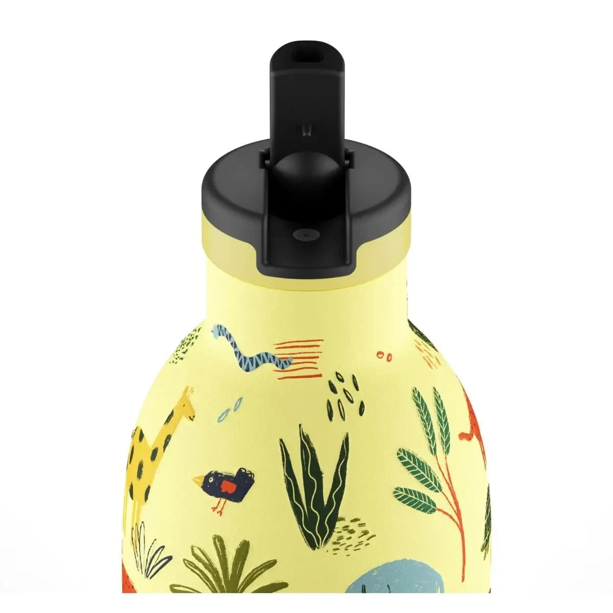 24 Bottles Clima Drikkedunk Sugerør Børn 330 ml - Jungle Friends