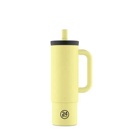 24 Bottles Termokop Sugerør 800 ML - Citrus