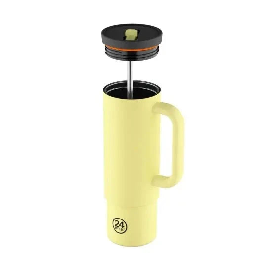 24 Bottles Termokop Sugerør 800 ML - Citrus