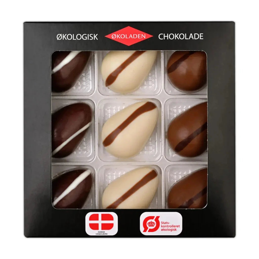 Økoladen Fyldte påskeæg 9 stk.