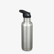Klean Kanteen Drikkedunk 800ml Sugerør - Brushed Stainless