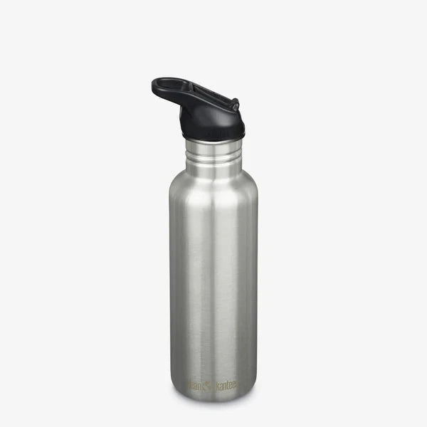 Klean Kanteen Drikkedunk 800ml Sugerør - Brushed Stainless