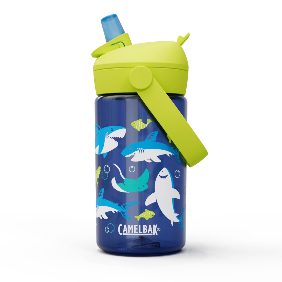 Camelbak Børne Drikkedunk Sugerør Thrive Flip - Sharks and Rays