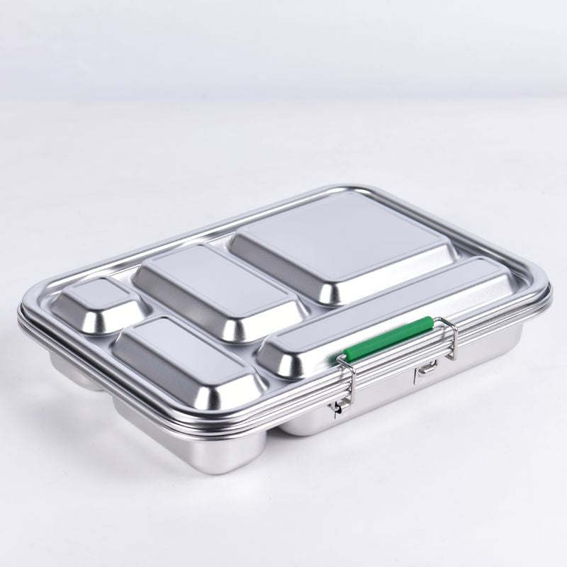 Suztain Madkasse 5 Rum - Grøn