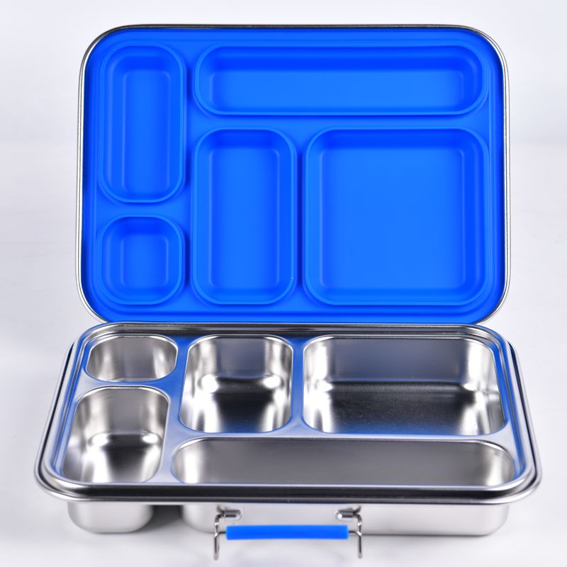 Suztain Madkasse 5 Rum - Blå