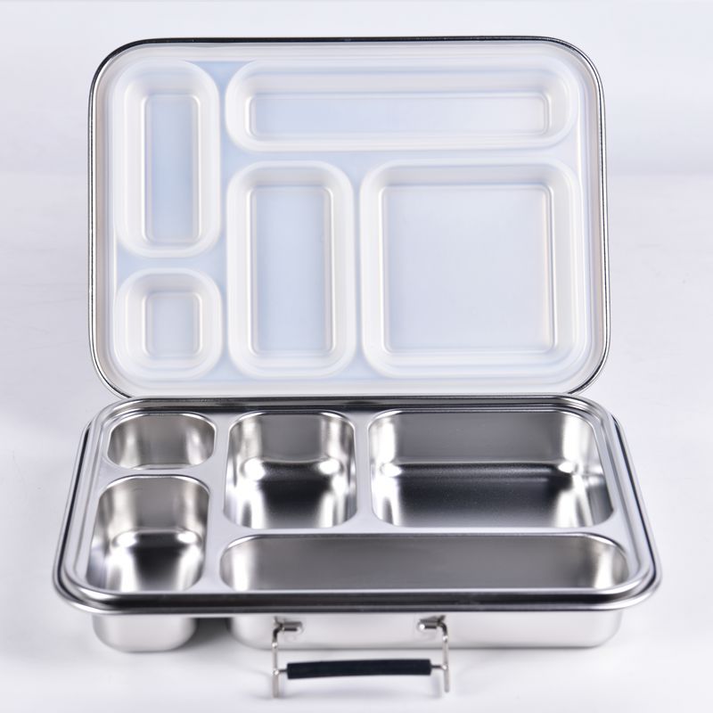 Suztain Madkasse 5 Rum - Hvid