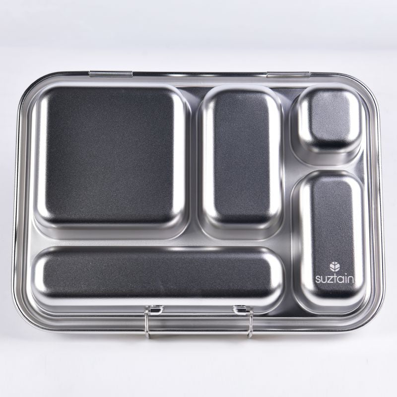 Suztain Madkasse 5 Rum - Blå