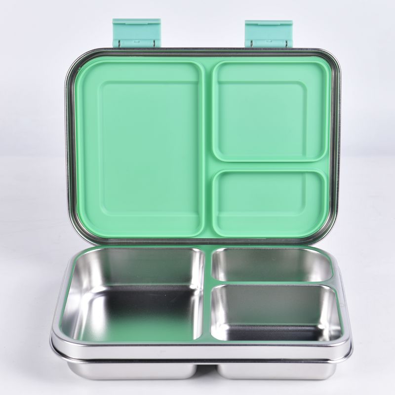 Suztain Madkasse 3 Rum - Grøn