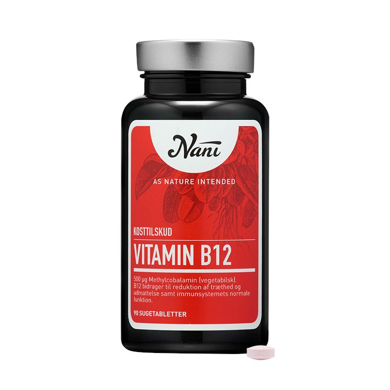 Nani Food state Vitamin B12, 90 stk