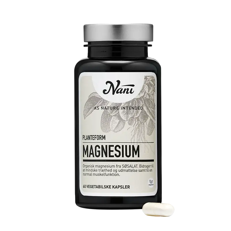 Nani Magnesium 60 Kapsler