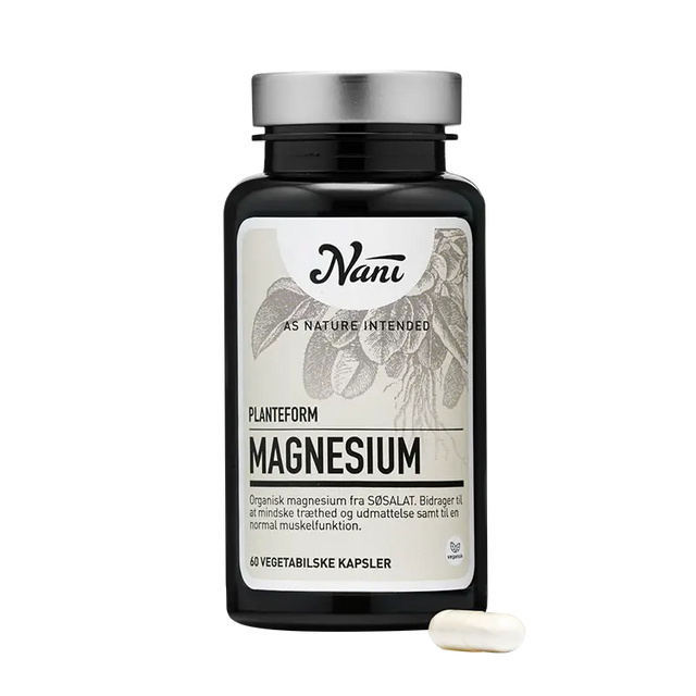 Nani Magnesium 60 Kapsler