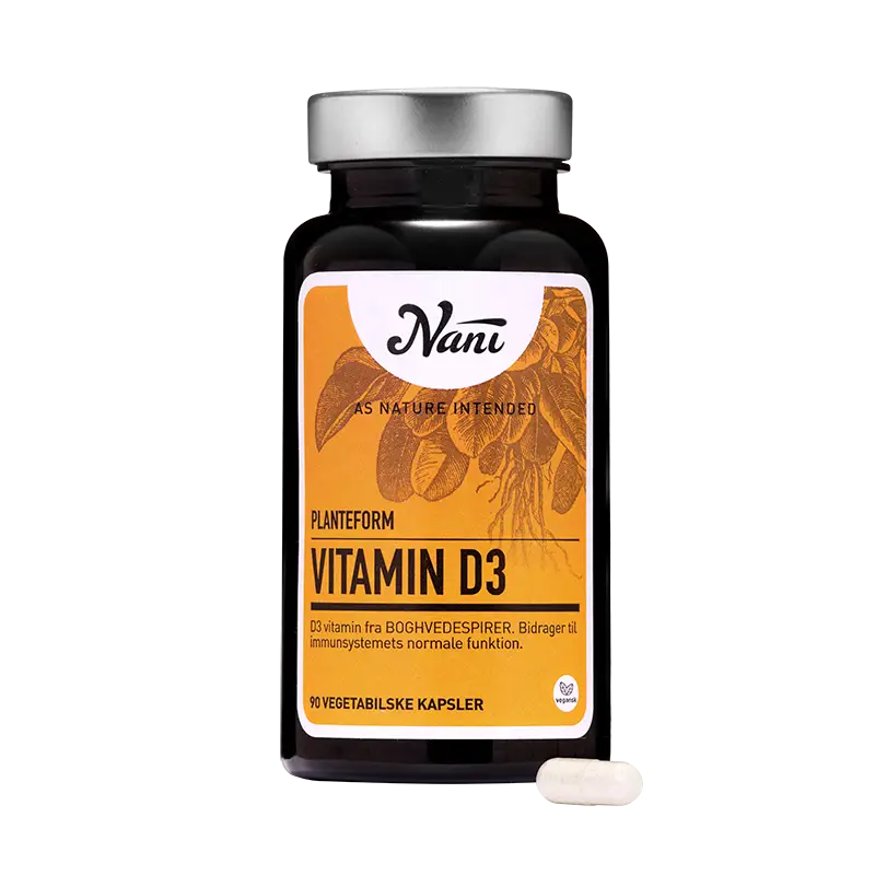 Nani Vitamin D3 på planteform