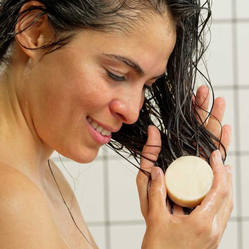 Shampoobar med balsameffekt – Agurk & Kokos, 50 g