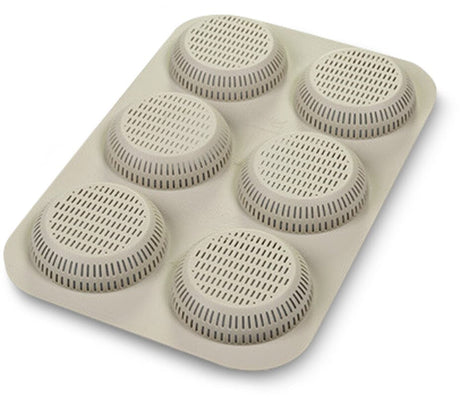 Silikomart Burgerbolle Silikoneform 6 stk