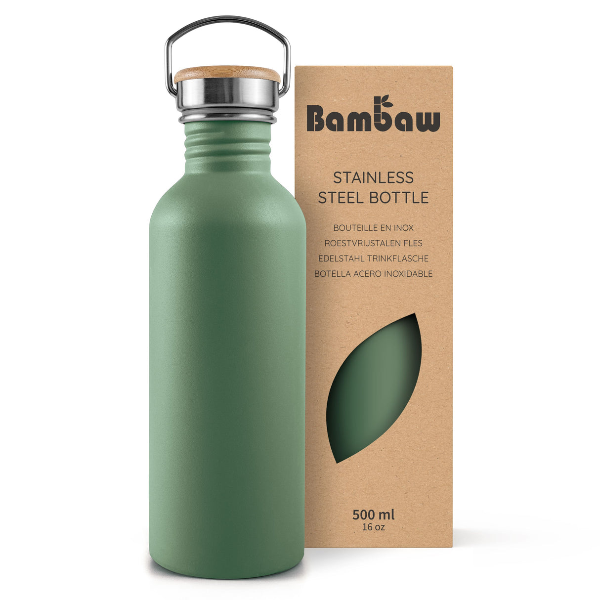 Bambaw Drikkedunk 500 ML - Sage Green
