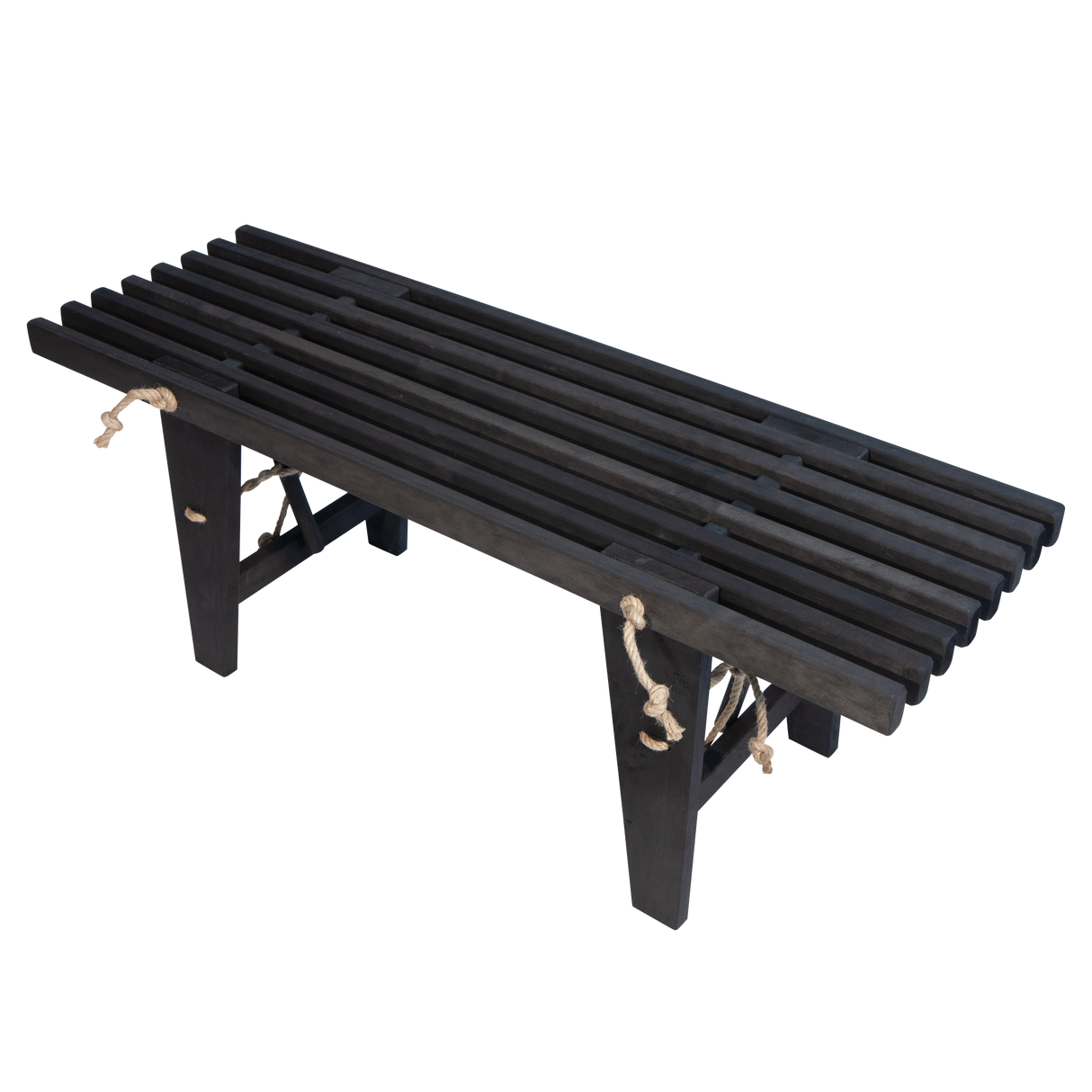Ecofurn Ecobench - 120 Alder Black Oiled