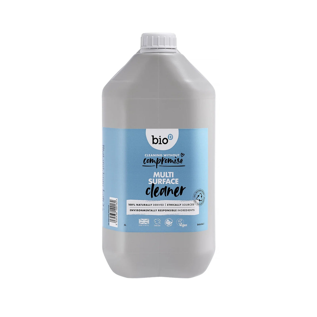 BIO-D Multi Surface rengøring og desinfektion 5 L