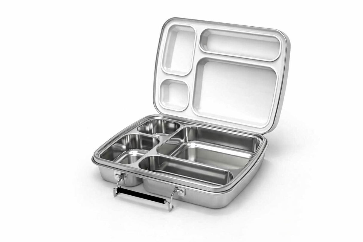 Suztain Madkasse 4 Rum - Hvid