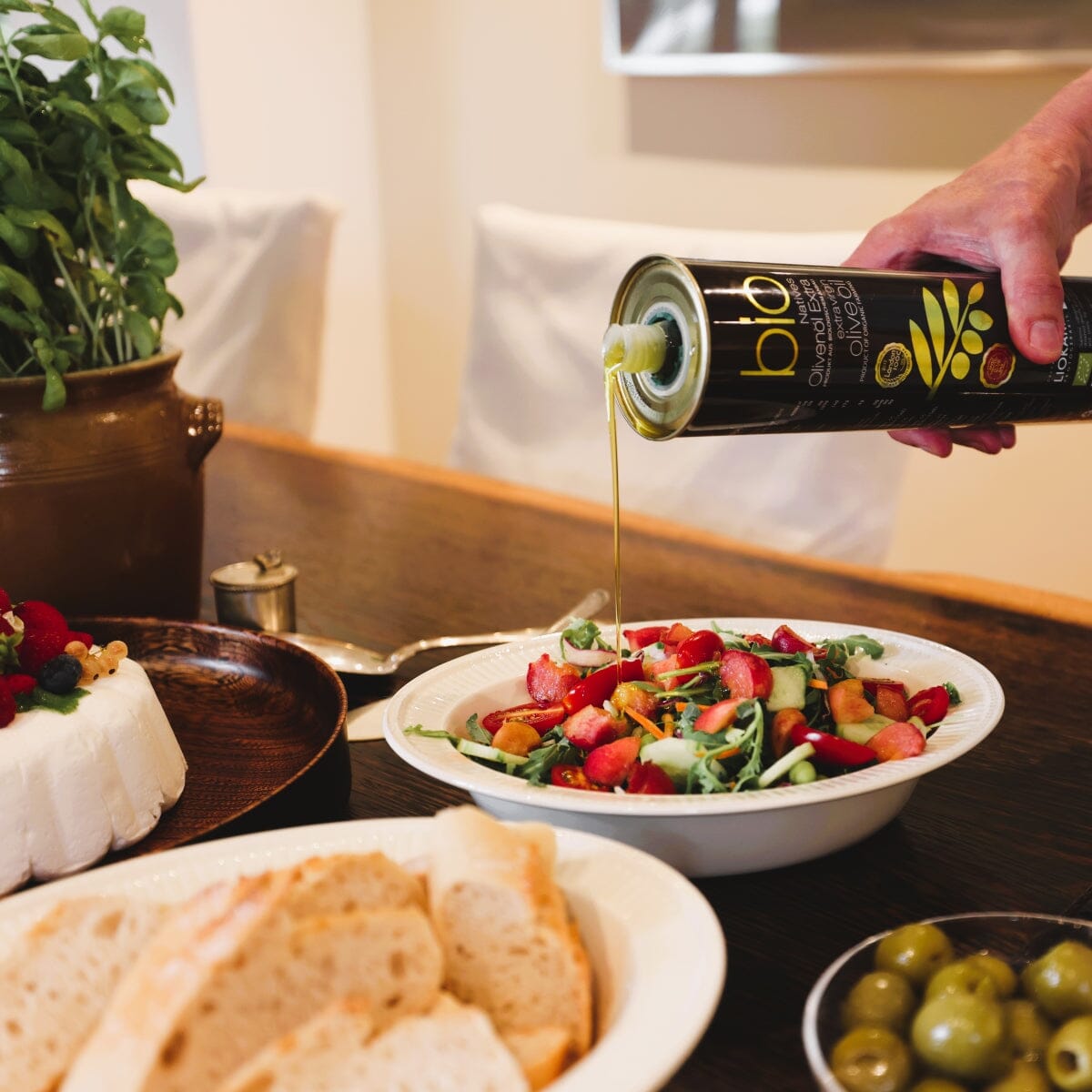 Protogerakis Økologisk Olivenolie fra Kreta - 1 Liter