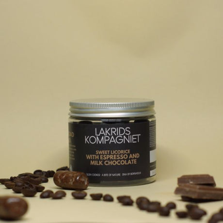 Lakridskompagniet - Sød lakrids Espresso 130 gram