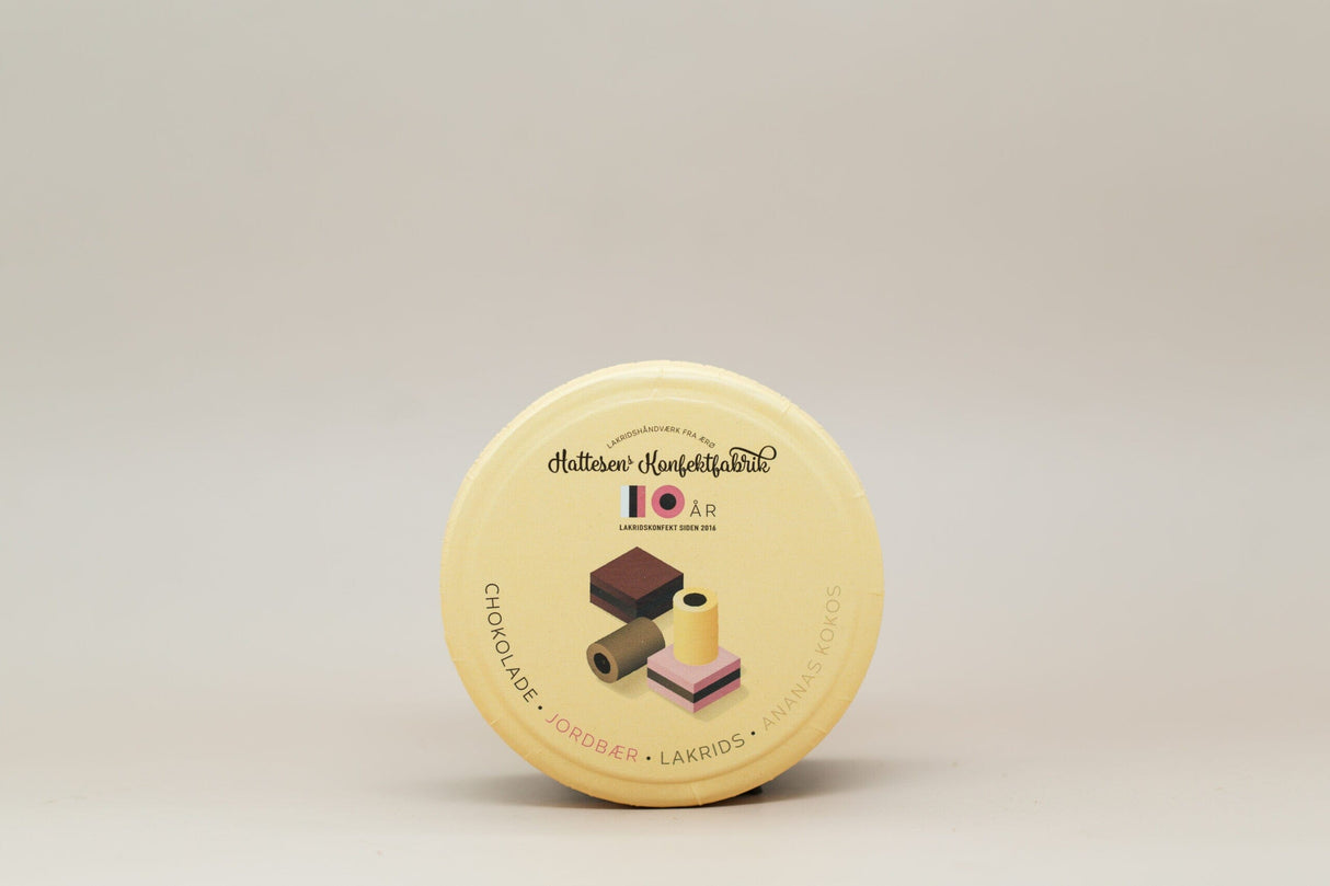 Hattesens Lakridskonfekt - 10 års Jubilæums Æske
