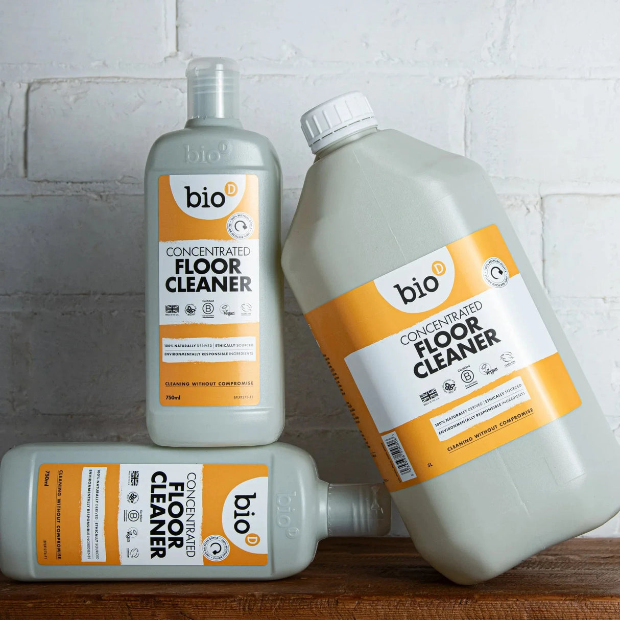 BIO-D Gulvrens med hørfrøolie 750 ml