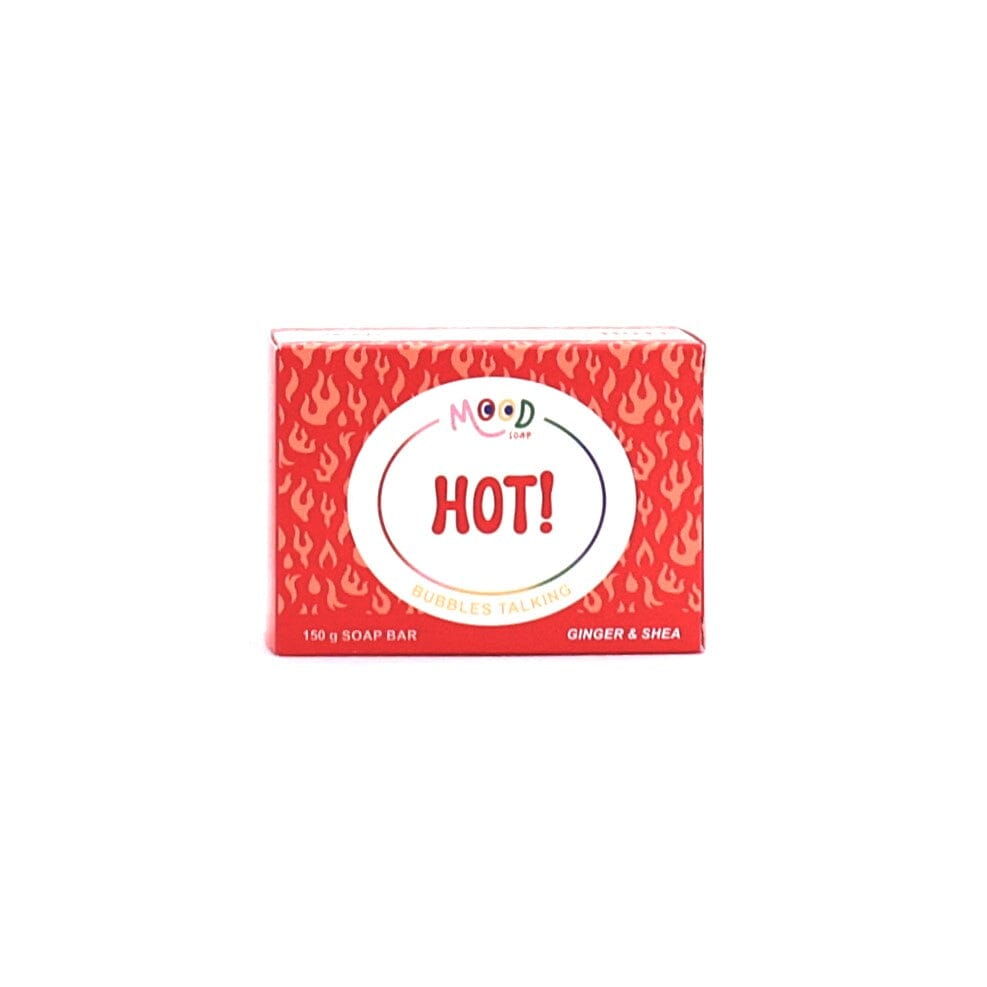 MoodSoap sæbe - HOT! - Ingefær & Shea, 150g