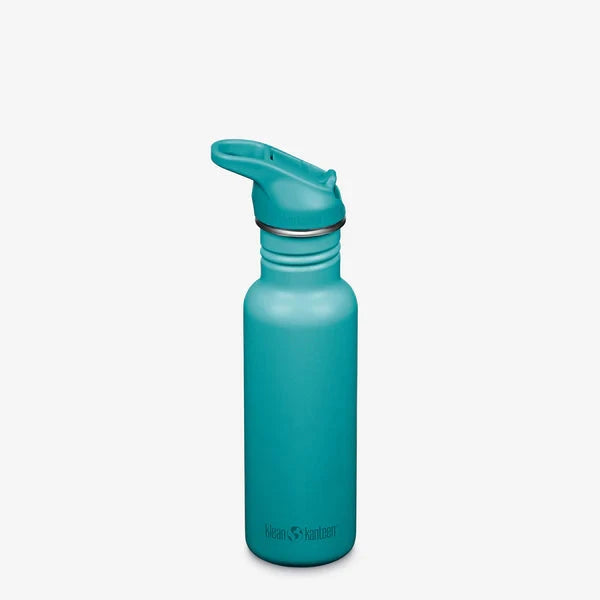 Klean Kanteen 532ml Classic Drikkedunk Sugerør - Baltic