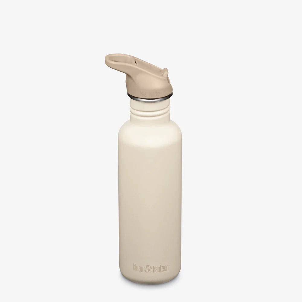 Klean Kanteen Drikkedunk 800ml Sugerør - White Cap Gray