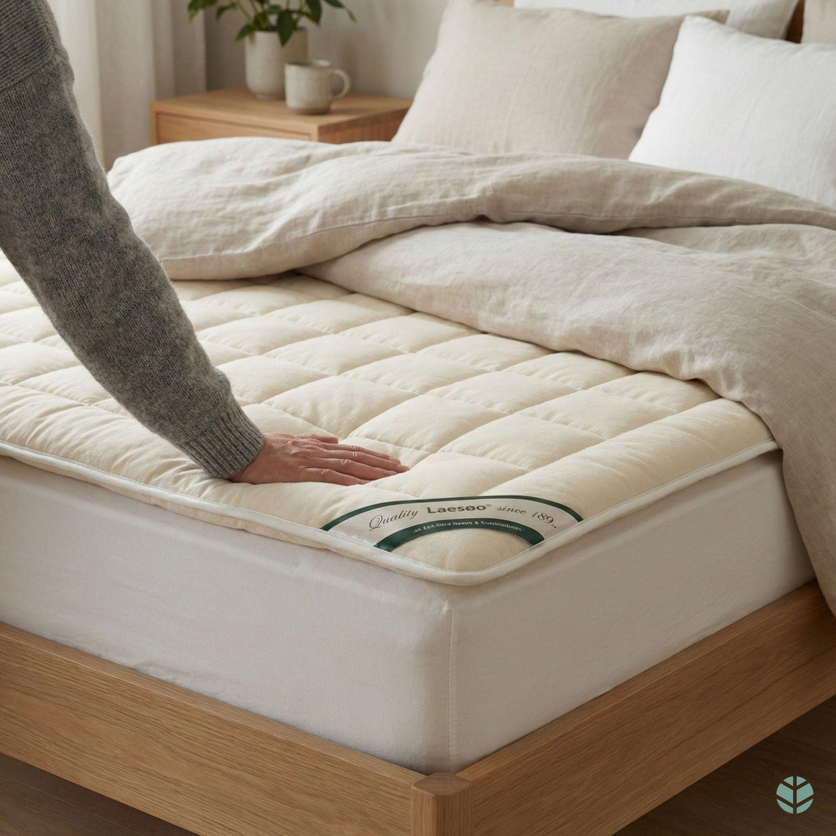 Læsø Uldrullemadras 180x200 CM