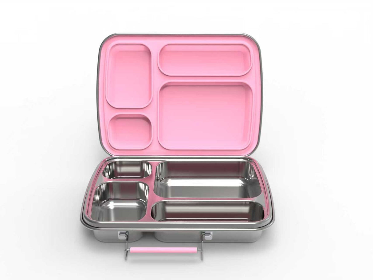 Suztain Madkasse 4 Rum - Lyserød