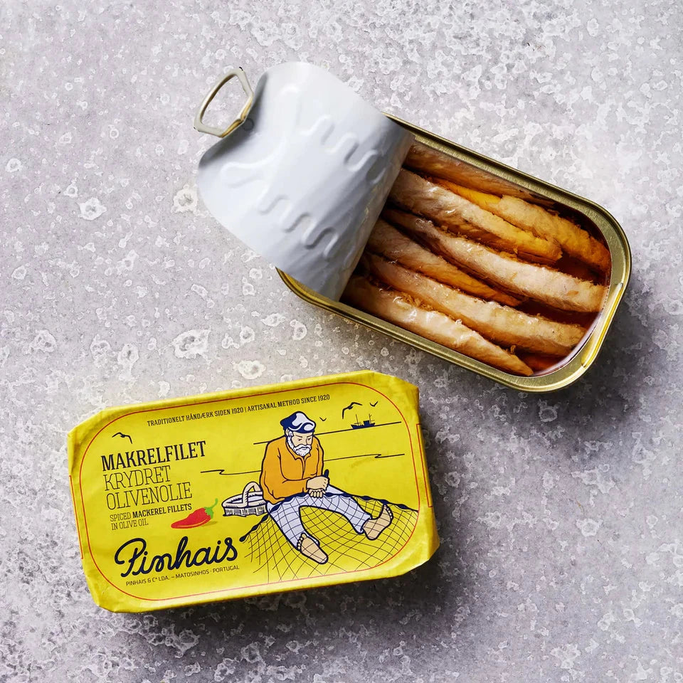 Grøndals Makrelfilet i olivenolie