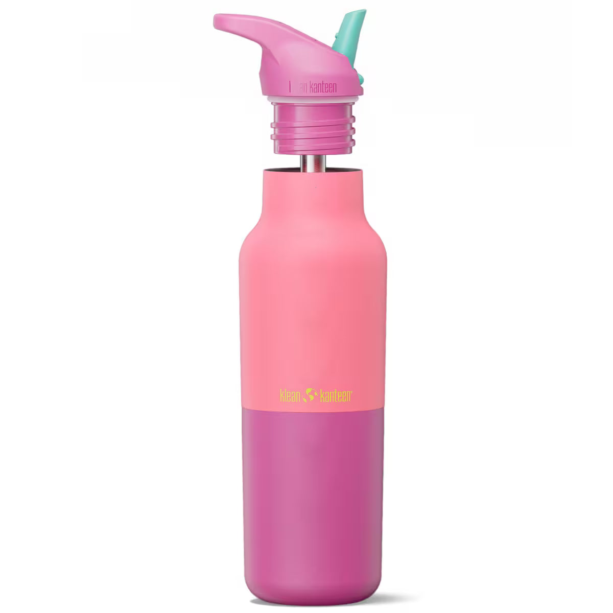 Klean Kanteen Termodrikkedunk Sportslåg 473 ML - Pink Lemonade Kaleidoscope