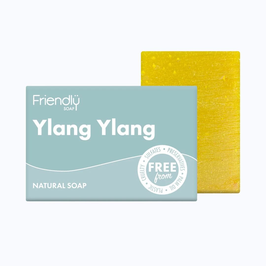 Friendly Sæbebar - Ylang Ylang - 100% Naturlig og Vegansk - NYHED!