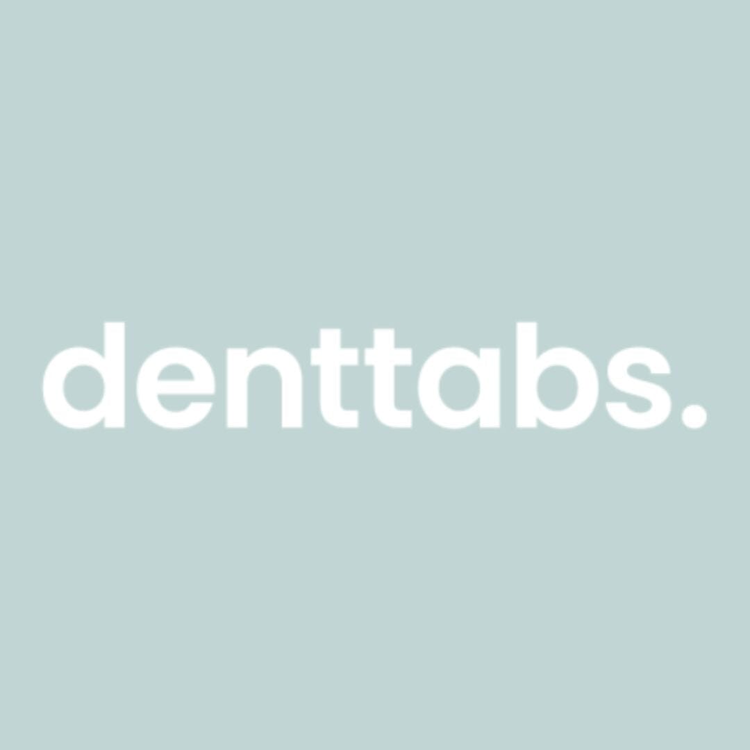 Denttabs Tandpasta Tabletter Mint 125 stk - Med fluorid