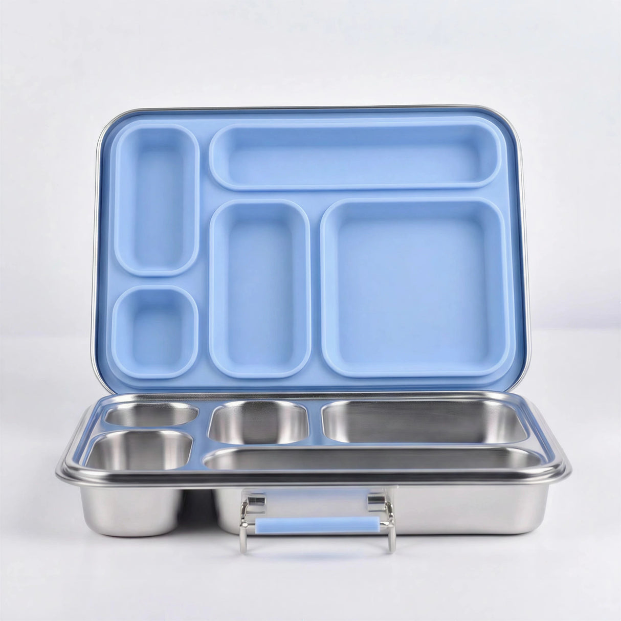 Suztain Madkasse 5 Rum - Lyseblå