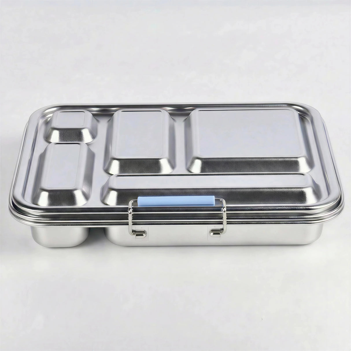 Suztain Madkasse 5 Rum - Lyseblå